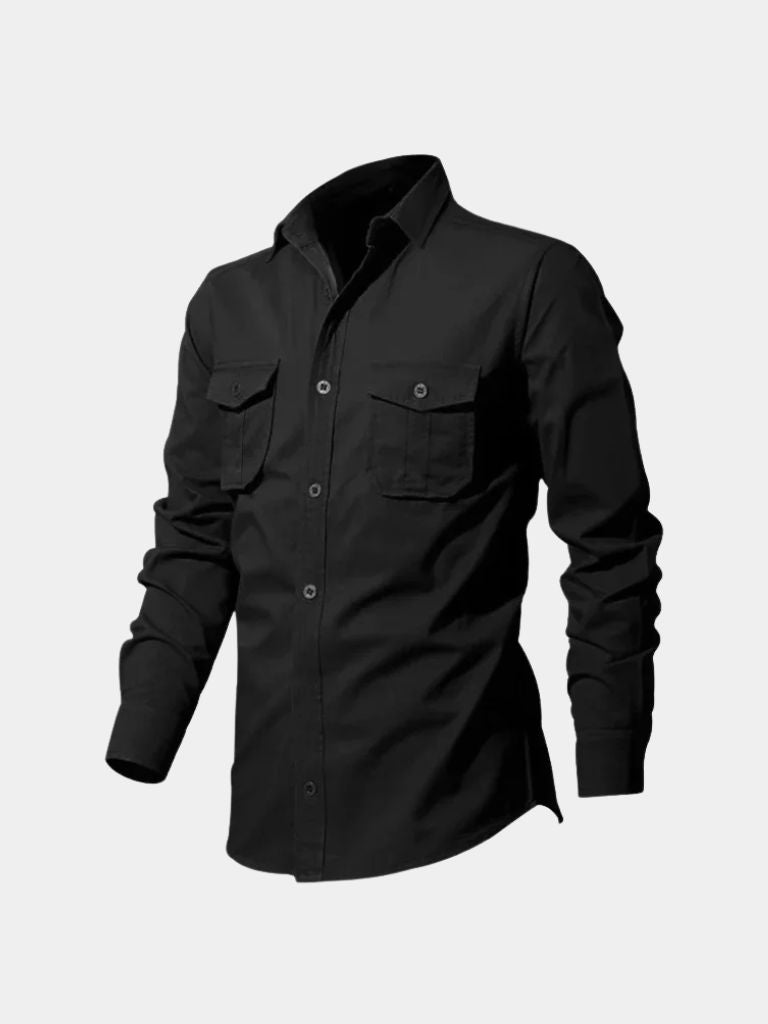 Vintage Long Sleeve Shirt - Cross & Crown - Cross & Crown