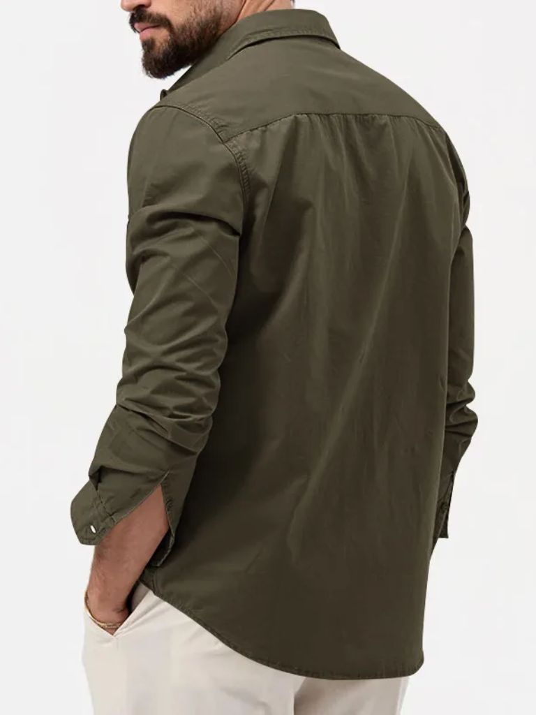 Vintage Long Sleeve Shirt - Cross & Crown - Cross & Crown
