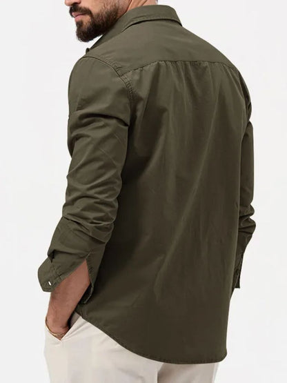 Vintage Long Sleeve Shirt - Cross & Crown - Cross & Crown