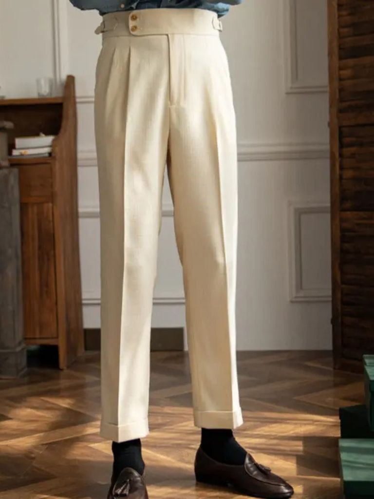 Vintage Old Money Trousers - Cross & Crown - Cross & Crown