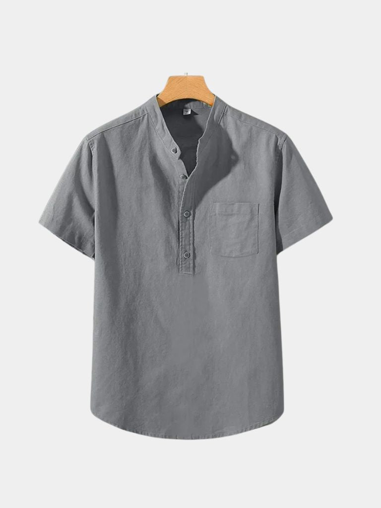 White Wellspring Linen Shirt – Cross & Crown - Cross & Crown