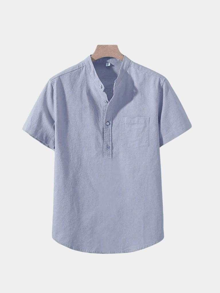 White Wellspring Linen Shirt – Cross & Crown - Cross & Crown