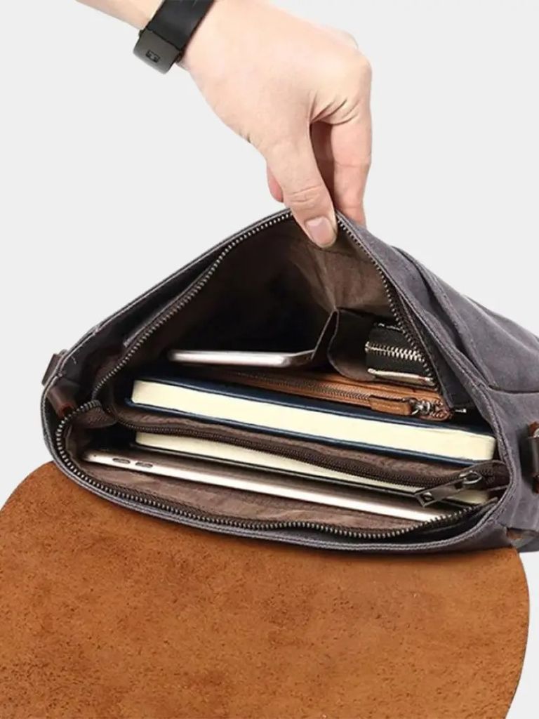 Windsor Messenger Shoulder Bag - Cross & Crown - Cross & Crown